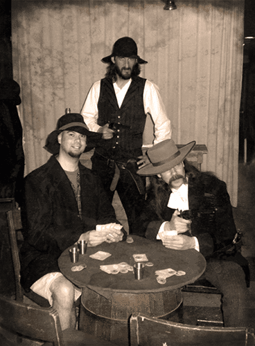 No. 10 Saloon Deadwood, SD: Wild Bill Hickok shooting re-enactment with Jack McCall.