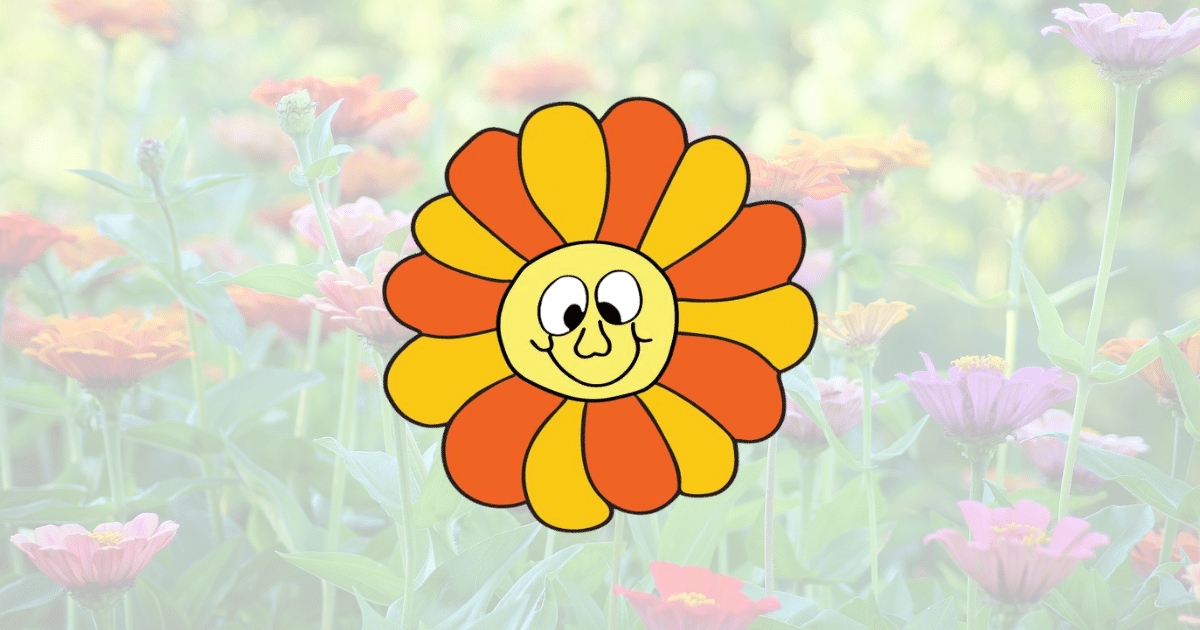 Honeymoon Acres logo on flower background for website port to WordPress.