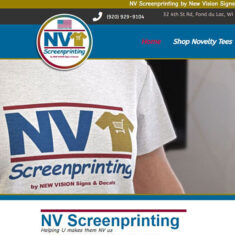NV Screen-printing website.